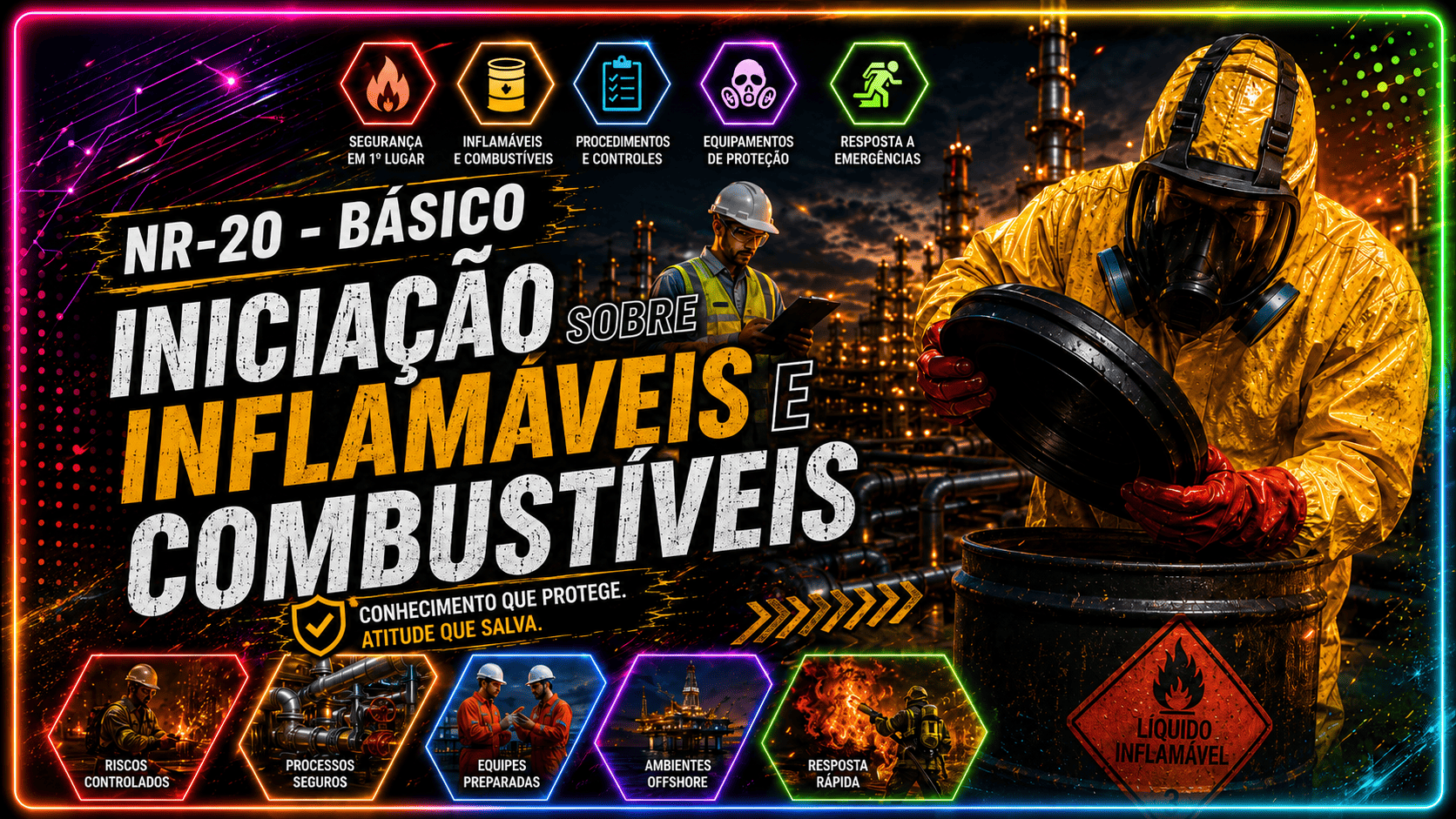 NR-20 | Segurança e Saúde no Trabalho com Inflamáveis e Combustíveis